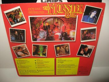 The Monster Club, an original vinyl record of the soundtrack from The Monster Club, In excellent condition, 